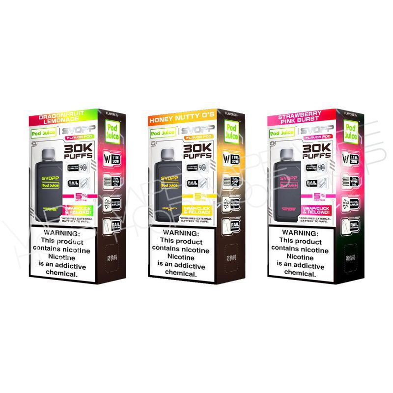 9 23 2024 Pod Juice SVOPP 30K Disposable Flavor Pod 30